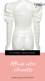 TOP CORSET MANCHE LONGUE BOUFFANTE ANGELA