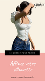 TOP CORSET MANCHES COURTES BOUFFANTES ELYSE