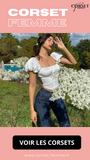 TOP CORSET MANCHES COURTES BOUFFANTES ELYSE