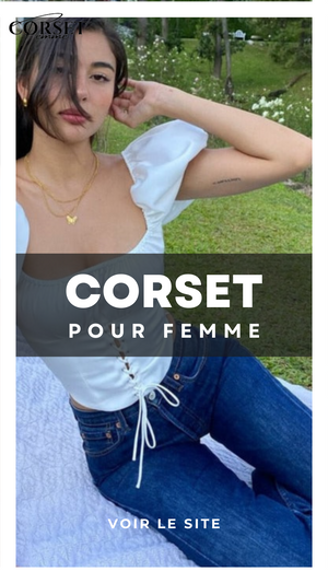 TOP CORSET MANCHES COURTES BOUFFANTES ELYSE
