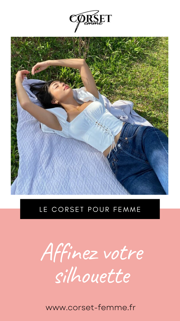 TOP CORSET MANCHES COURTES BOUFFANTES ELYSE