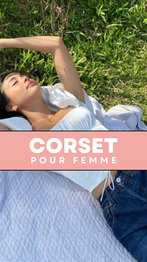 TOP CORSET MANCHES COURTES BOUFFANTES ELYSE