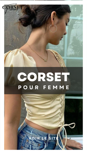 TOP CORSET MANCHES COURTES BOUFFANTES ISABELLA