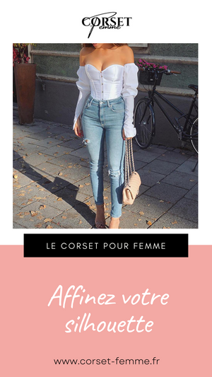 TOP CORSET BUSTIER MANCHE LONGUE DIANA