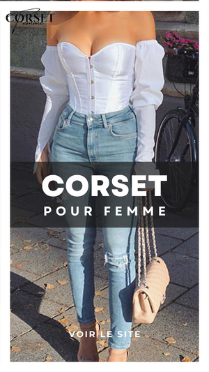 TOP CORSET BUSTIER MANCHE LONGUE DIANA