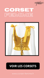 TOP CORSET JAUNE ÉPOQUE VICTORIENNE À RUBANS