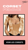 TOP CORSET ROSE ÉPOQUE VICTORIENNE À RUBANS