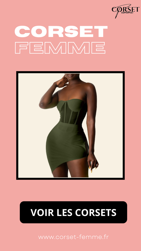 ROBE COURTE CHIC SANS BRETELLES (VERT)