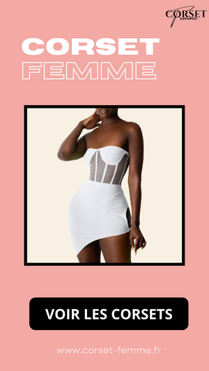 ROBE COURTE CHIC SANS BRETELLES (BLANC)