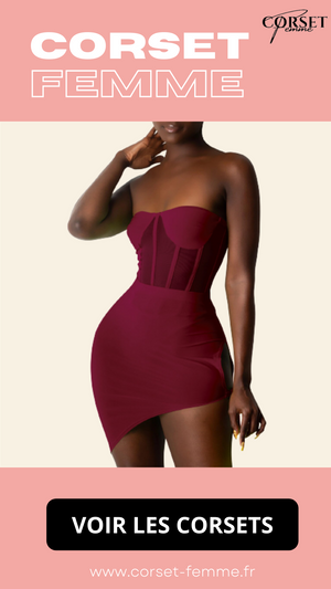 ROBE COURTE CHIC SANS BRETELLES (ROSE)