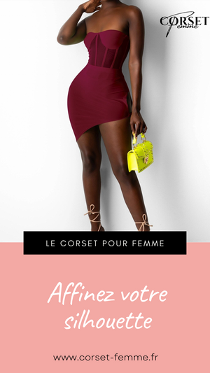 ROBE COURTE CHIC SANS BRETELLES (ROSE)