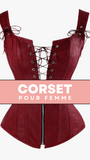 CORSET SEXY À BRETELLES MELANI