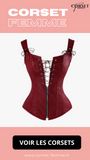 CORSET SEXY À BRETELLES MELANI