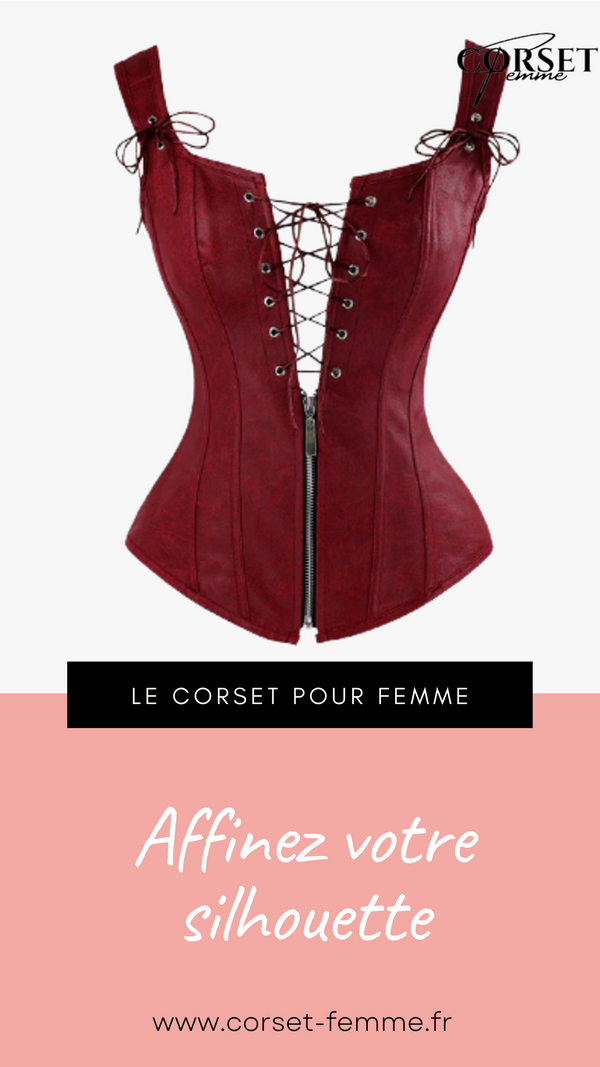 CORSET SEXY À BRETELLES MELANI