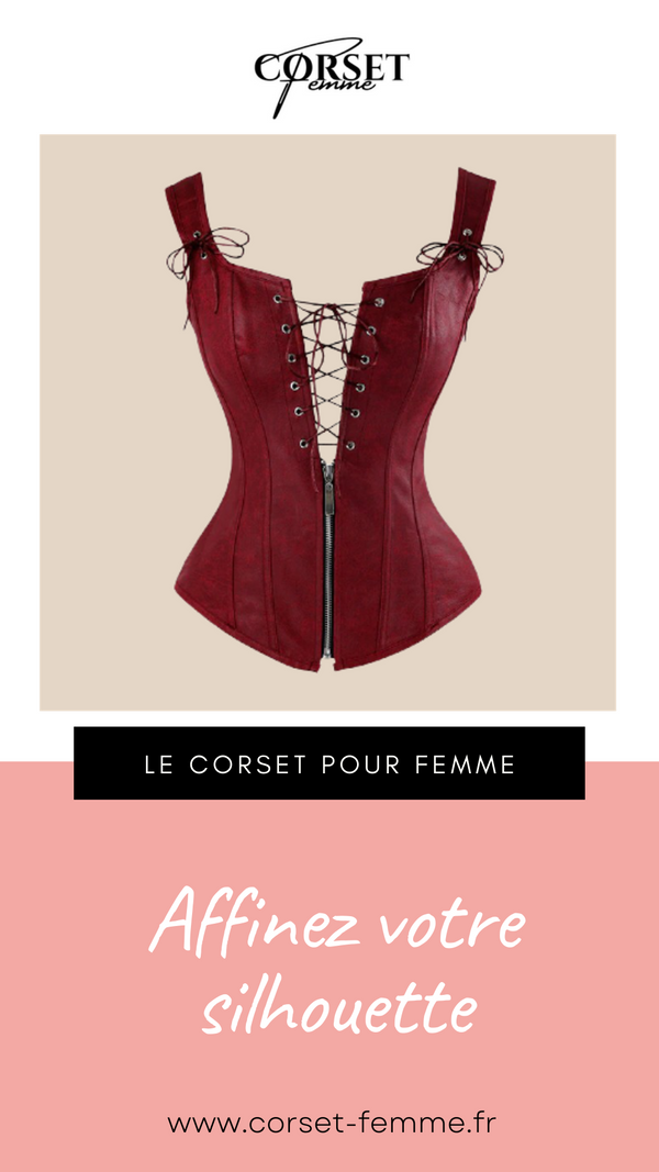CORSET SEXY À BRETELLES MELANI