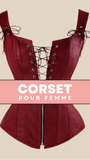 CORSET SEXY À BRETELLES MELANI
