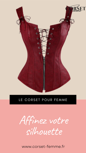 CORSET SEXY À BRETELLES MELANI