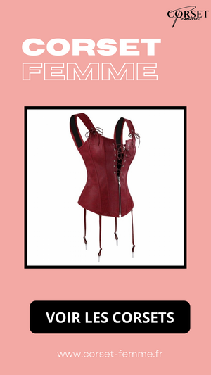 CORSET SEXY À BRETELLES MELANI