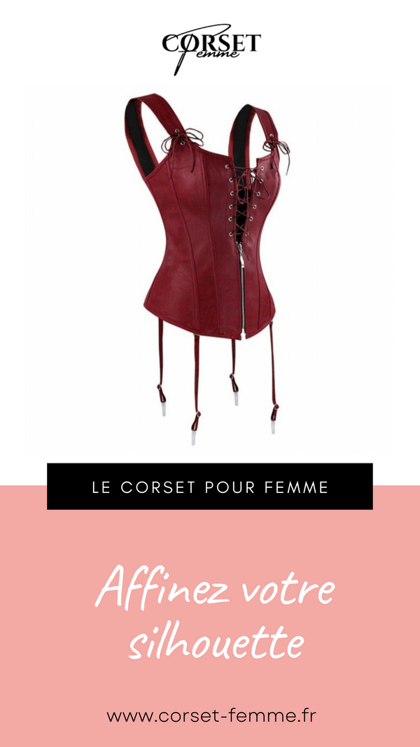 CORSET SEXY À BRETELLES MELANI