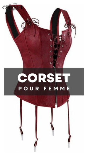 CORSET SEXY À BRETELLES MELANI