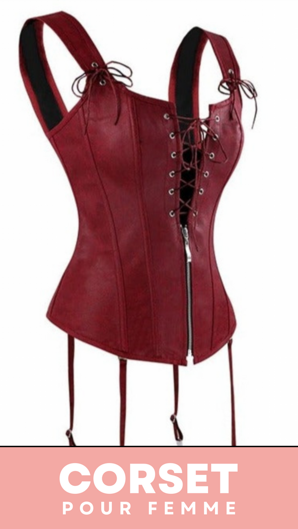 CORSET SEXY À BRETELLES MELANI