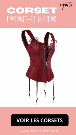 CORSET SEXY À BRETELLES MELANI