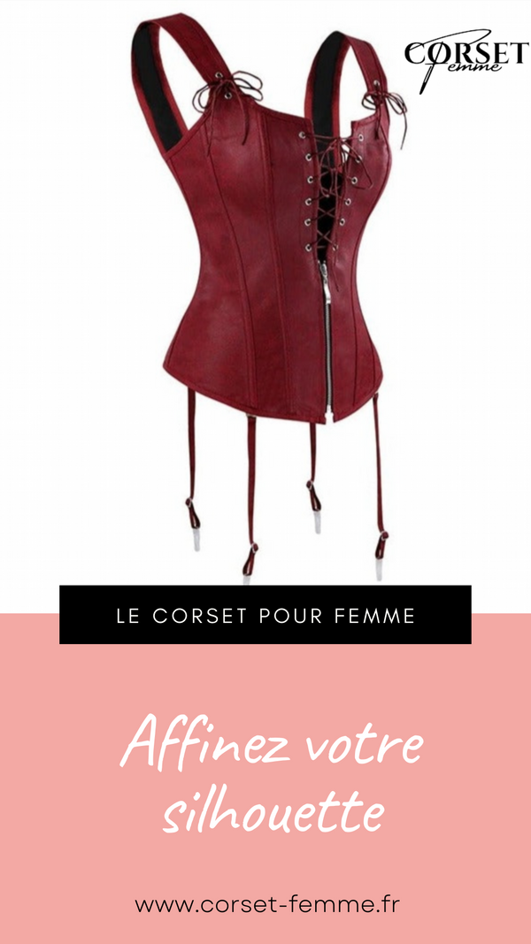 CORSET SEXY À BRETELLES MELANI