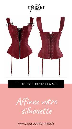 CORSET SEXY À BRETELLES MELANI