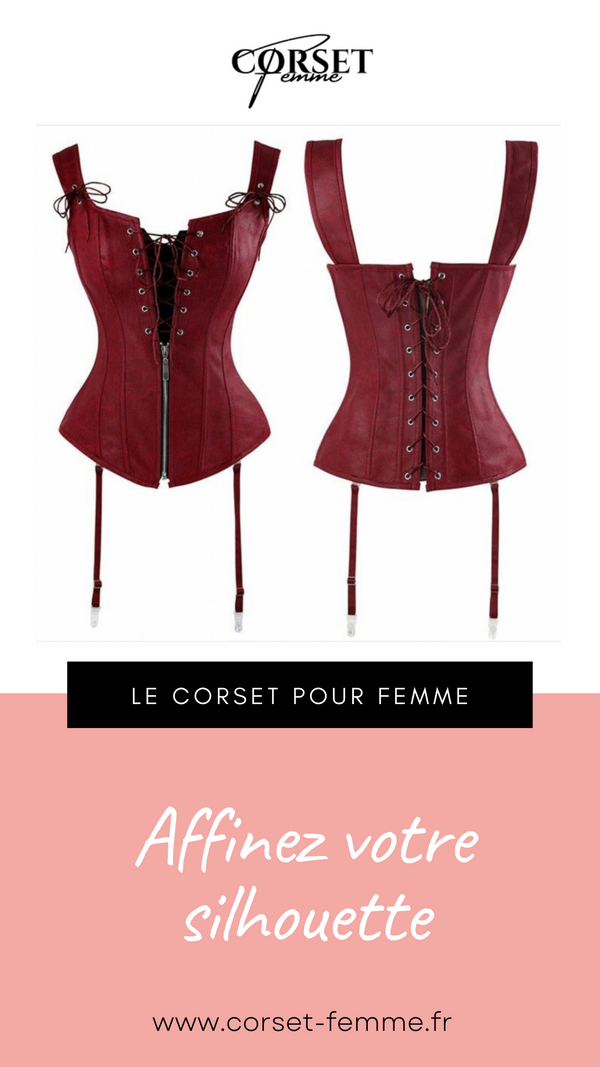 CORSET SEXY À BRETELLES MELANI