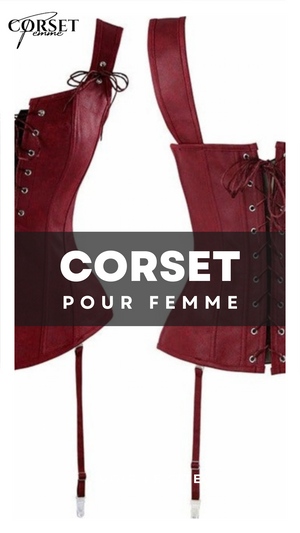 CORSET SEXY À BRETELLES MELANI
