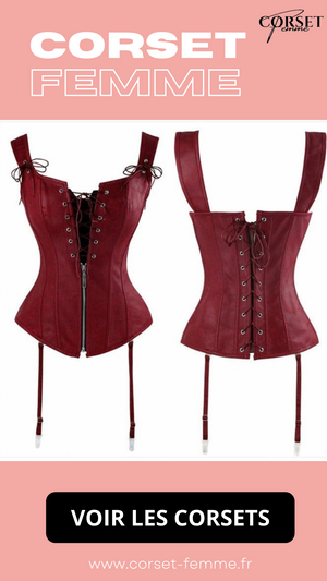 CORSET SEXY À BRETELLES MELANI