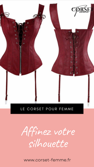 CORSET SEXY À BRETELLES MELANI
