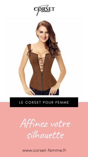 CORSET SEXY À BRETELLES MELANI