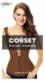 CORSET SEXY À BRETELLES MELANI