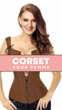 CORSET SEXY À BRETELLES MELANI