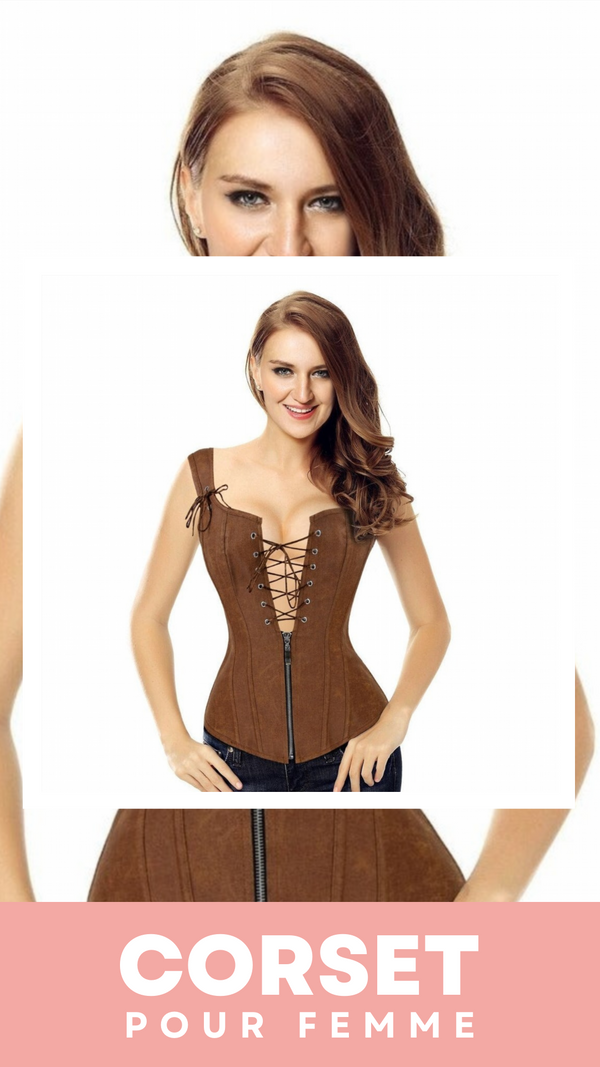 CORSET SEXY À BRETELLES MELANI